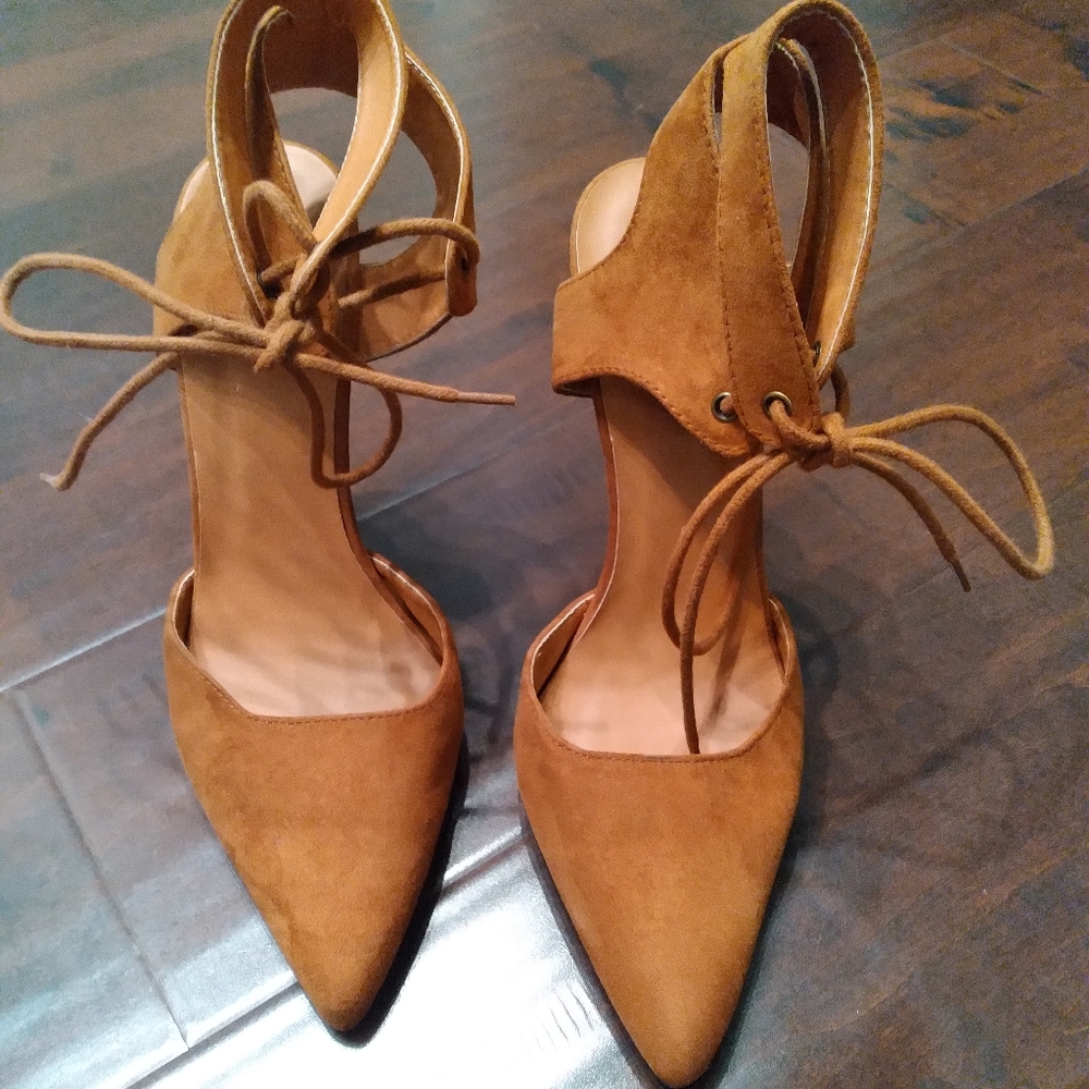 Charlotte Russe tie up heels